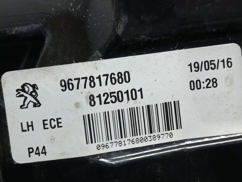 Recambio de piloto trasero izquierdo para peugeot 308 style referencia OEM IAM 9677817680  EXTERIOR