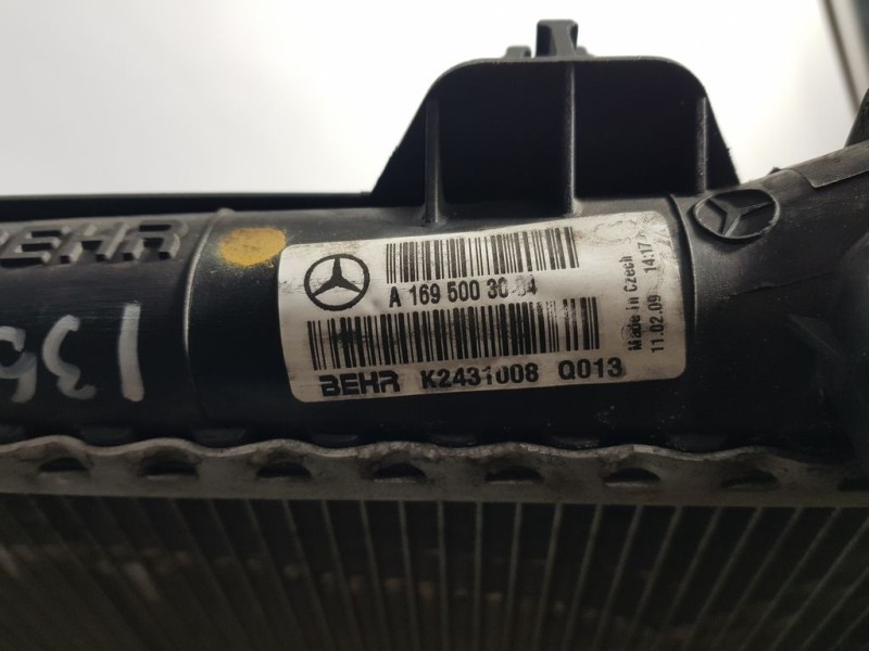 Recambio de radiador agua para mercedes-benz clase b (w245) 180 cdi (245.207) referencia OEM IAM A1695003004 K2431009Q013 BEHR