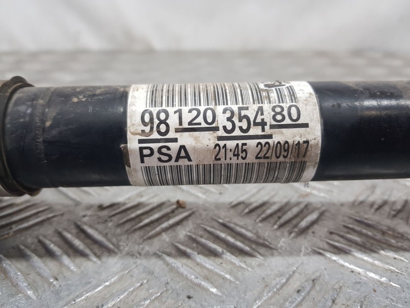 Recambio de transmision delantera derecha para citroën c-elysee (dd_) 1.6 bluehdi 100 referencia OEM IAM 9812035480  