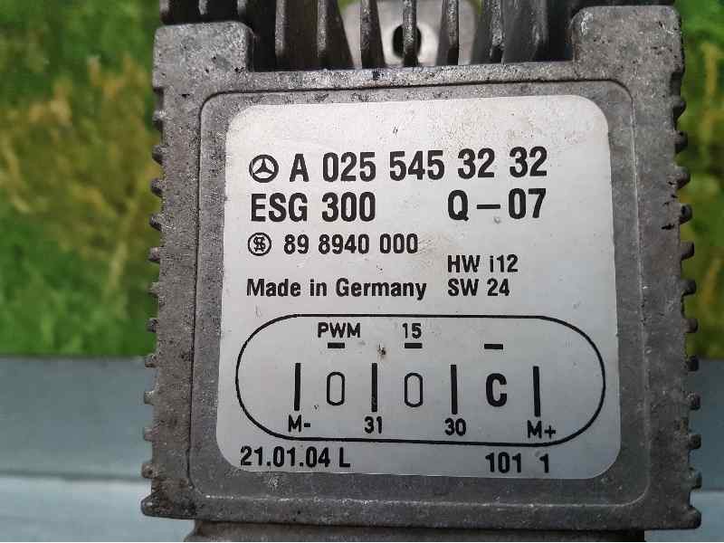Recambio de rele para mercedes-benz clase a (w168) 170 cdi l (168.109) referencia OEM IAM A0255453232 898940000 RELE VENTILADOR