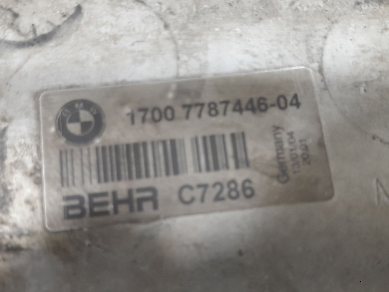 Recambio de intercooler para bmw 5 (e60) 530 d referencia OEM IAM 1700778744604 C7286 BEHR
