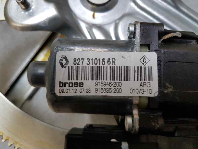 Recambio de elevalunas trasero izquierdo para renault scenic iii dynamique referencia OEM IAM 827310166R 915946200 ELECTRICO 6 P