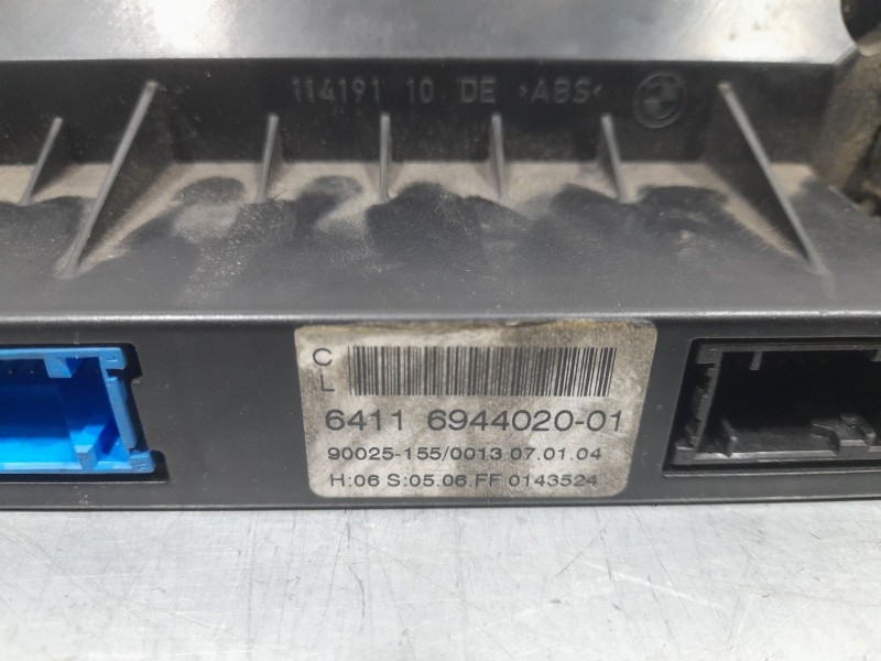 Recambio de mando climatizador para bmw 5 (e60) 530 d referencia OEM IAM 6411694402001 90025155 