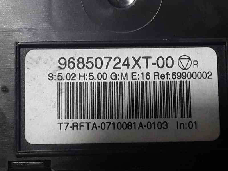 Recambio de mando climatizador para peugeot 308 confort referencia OEM IAM 96850724XT  