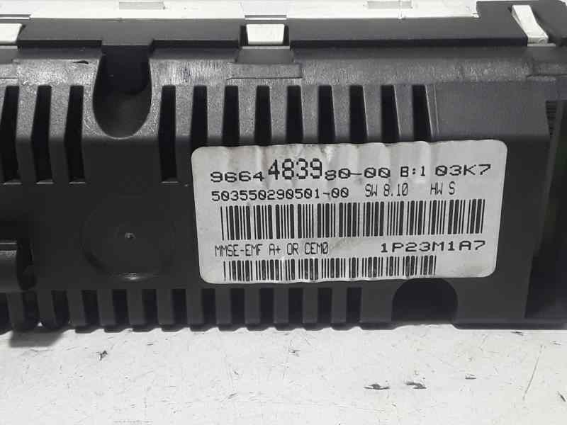 Recambio de pantalla multifuncion para peugeot 308 confort referencia OEM IAM 9664483980  