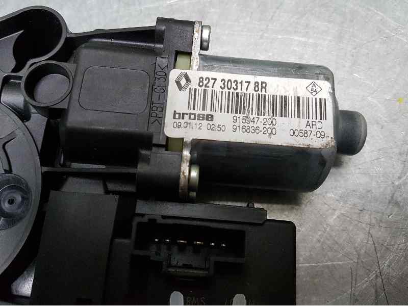 Recambio de motor elevalunas trasero derecho para renault scenic iii dynamique referencia OEM IAM 827303178R 915947200 BROSE 6 P