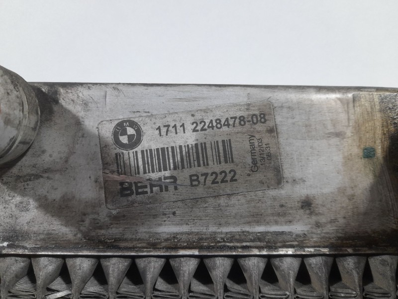 Recambio de radiador agua para bmw 5 (e60) 530 d referencia OEM IAM 1711224847808 B7222 BEHR
