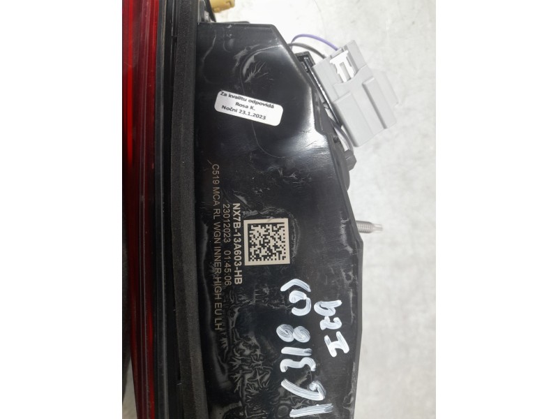 Recambio de piloto trasero izquierdo interior para ford focus iv turnier (hp) 1.0 ecoboost mhev referencia OEM IAM NX7B13A603HB 