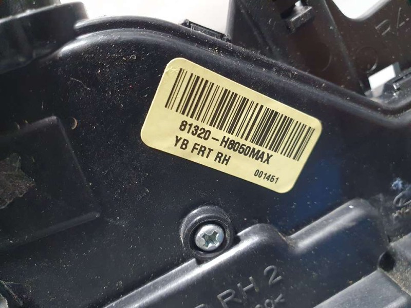 Recambio de cerradura puerta delantera derecha para kia rio (yb) hibrid referencia OEM IAM 81320H8050  4 PINES
