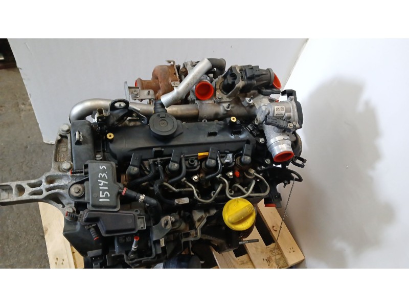 Recambio de motor completo para renault megane iv berlina 5p gt-line referencia OEM IAM K9KG656 INYECCION CONTINENTAL D049744