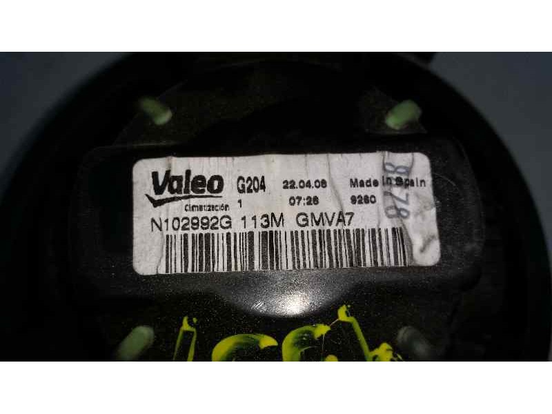 Recambio de motor calefaccion para peugeot 207 confort referencia OEM IAM N102992G  VALEO