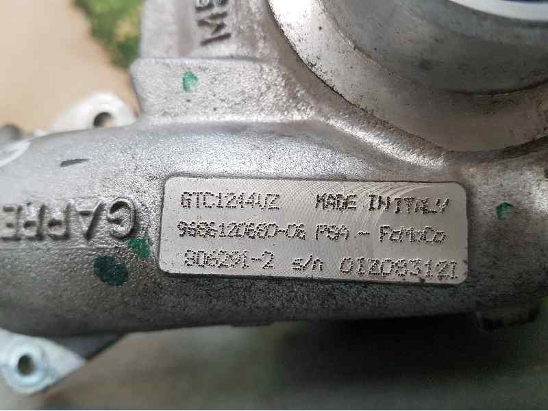 Recambio de turbocompresor para peugeot 308 1.6 16v hdi referencia OEM IAM 9686120680 8062912 GARRET