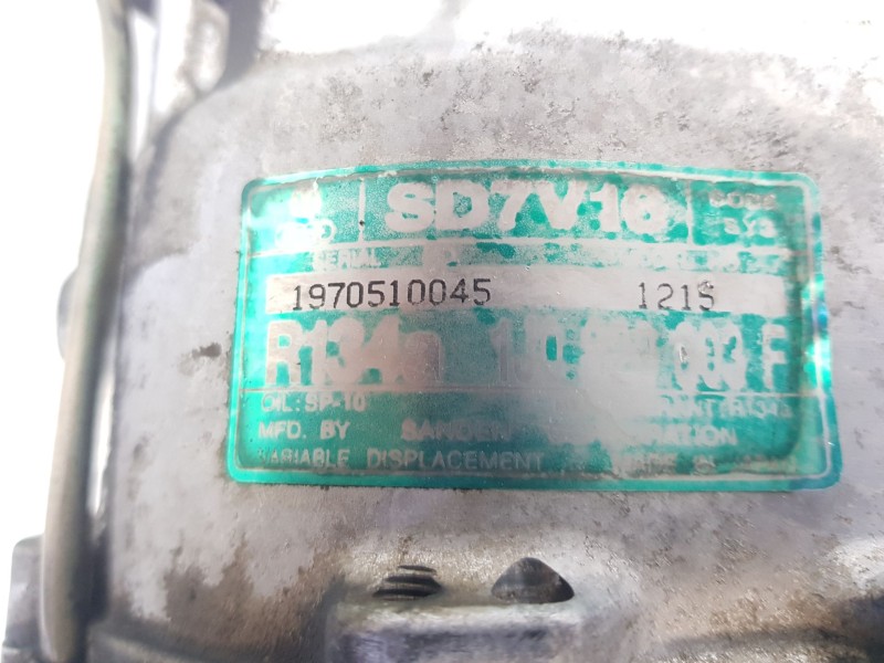 Recambio de compresor aire acondicionado para seat leon (1m1) 1.4 16v referencia OEM IAM 1J0820803N  