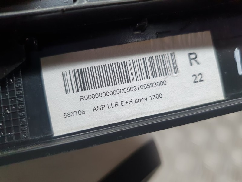 Recambio de retrovisor derecho para opel astra j lim. excellence referencia OEM IAM 583706  ELECTRICO 5 CABLES