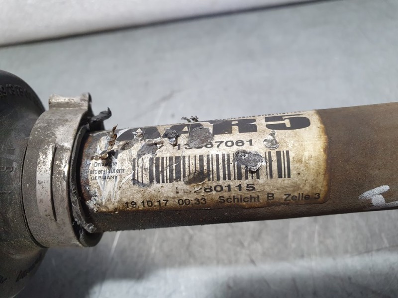 Recambio de transmision delantera izquierda para opel astra k lim. 5türig business referencia OEM IAM 13367061  