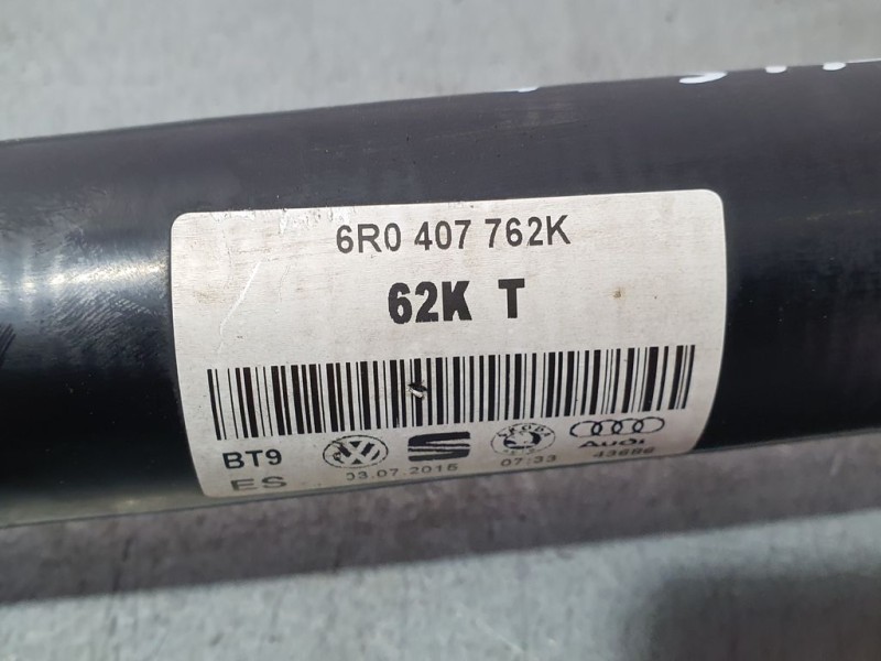 Recambio de transmision delantera derecha para seat ibiza sc (6p5) reference plus referencia OEM IAM 6R0407762K  