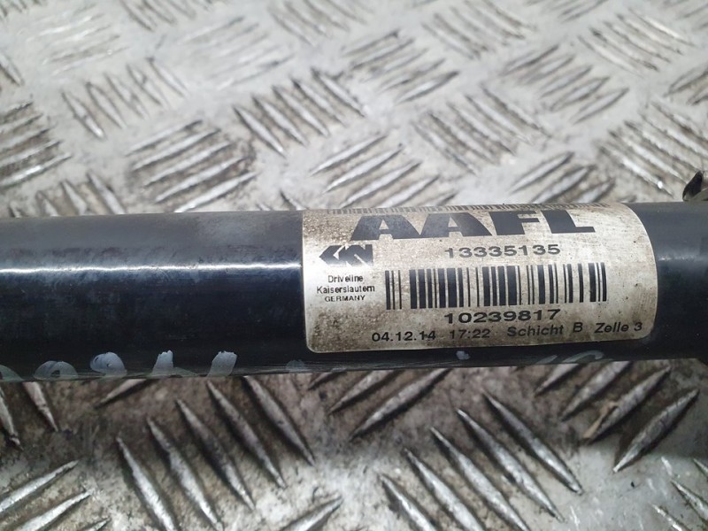 Recambio de transmision delantera izquierda para opel astra j lim. excellence referencia OEM IAM 13335135 10239817 