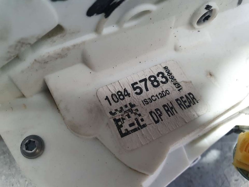 Recambio de cerradura puerta trasera derecha para mg zs 1.0 t-gdi referencia OEM IAM 10845783  4 PINES