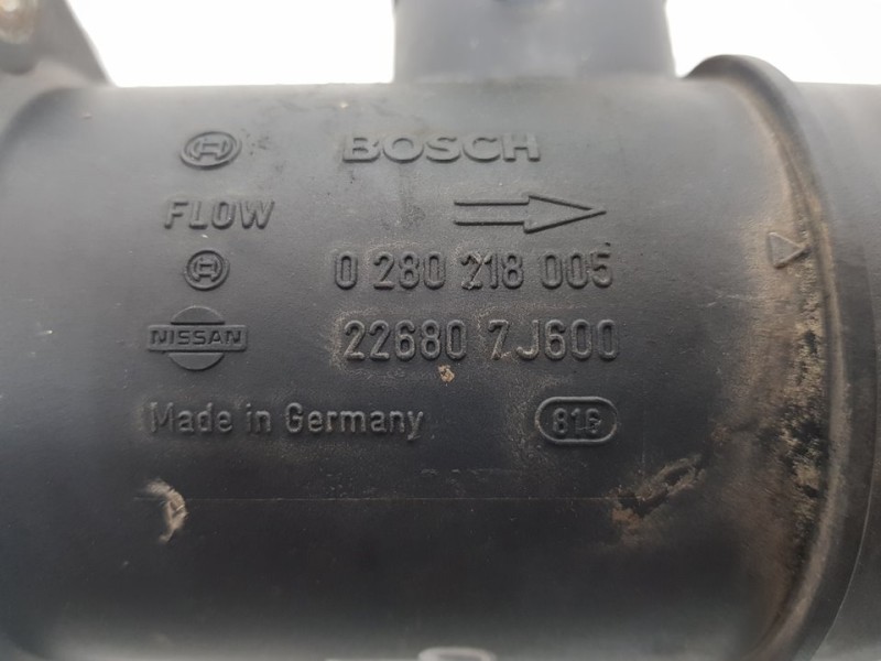 Recambio de caudalimetro para nissan almera (n16/e) acenta referencia OEM IAM 226807J600 0280218005 BOSCH