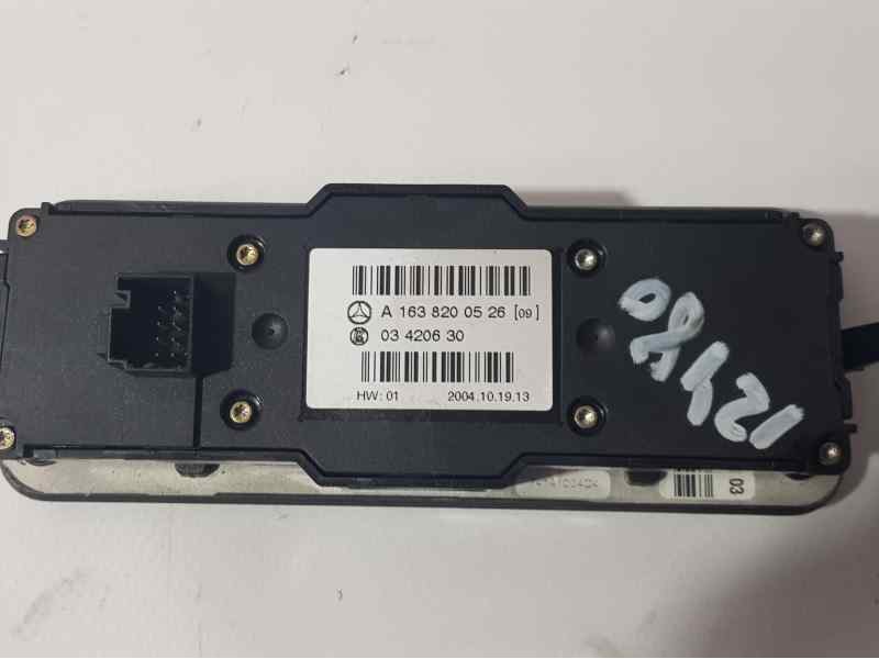 Recambio de mando climatizador para mercedes-benz clase m (w163) 270 cdi (163.113) referencia OEM IAM A1638200526 03420630 