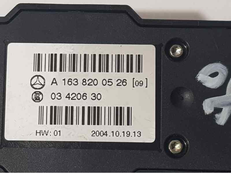 Recambio de mando climatizador para mercedes-benz clase m (w163) 270 cdi (163.113) referencia OEM IAM A1638200526 03420630 