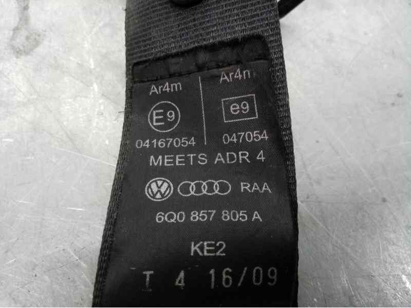 Recambio de cinturon seguridad trasero izquierdo para volkswagen polo (9n3) edition referencia OEM IAM 6Q0857805A  