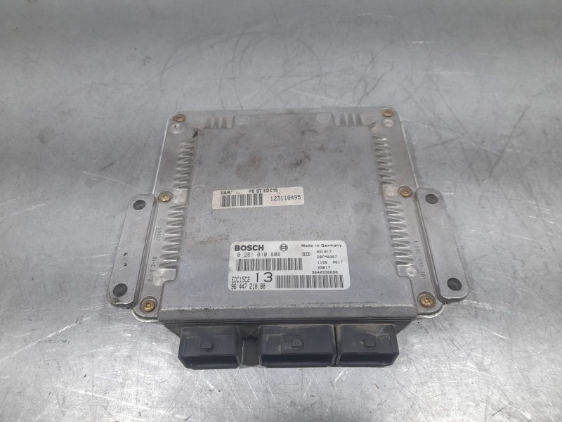 Recambio de centralita motor uce para citroën c5 i (dc_) 2.0 hdi (dcrhzb, dcrhze) referencia OEM IAM 9644721080 0281010808 BOSCH