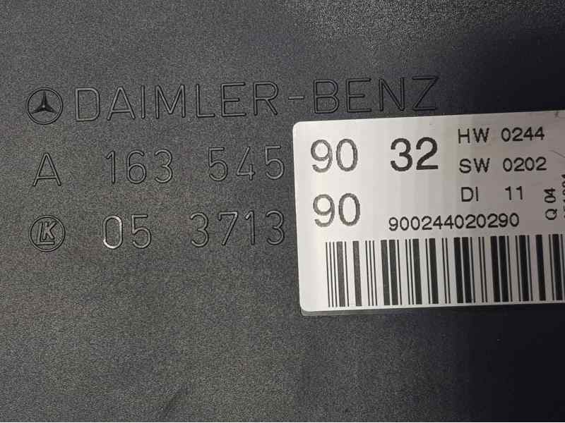 Recambio de modulo electronico para mercedes-benz clase m (w163) 270 cdi (163.113) referencia OEM IAM A1635459092 05371390 LUK