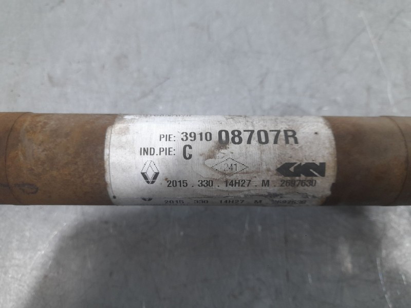 Recambio de transmision delantera derecha para renault megane iv berlina 5p gt-line referencia OEM IAM 391008707R  