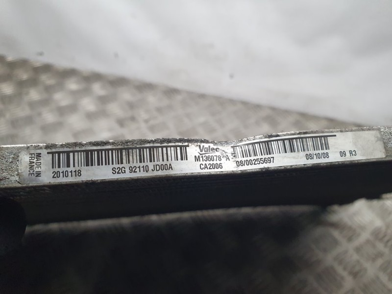 Recambio de condensador / radiador aire acondicionado para nissan qashqai (j10) acenta referencia OEM IAM S2G92110JD00A  