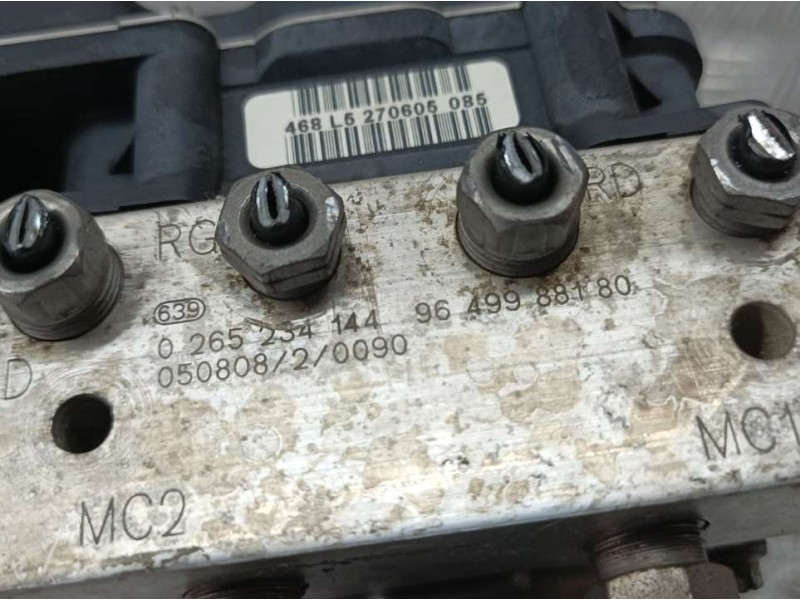Recambio de abs para citroën c4 berlina sx referencia OEM IAM 9649988180 0265234144 BOSCH