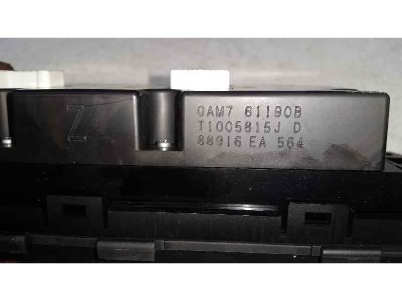 Recambio de mando climatizador para mazda 6 lim. (gh) 2.0 crtd 140cv active (4-ptas.) referencia OEM IAM T1005815JD GAM761190B 