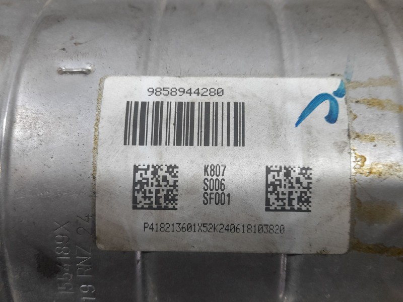 Recambio de filtro de particulas para citroën berlingo furgoneta/monovolumen (k9) 1.5 bluehdi 100 referencia OEM IAM 9858944280 