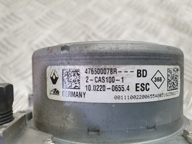 Recambio de abs para dacia dokker ambiance referencia OEM IAM 476600078R 10022006554 ATE