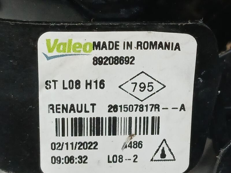 Recambio de faro antiniebla derecho para renault express furgoneta/monovolumen 1.5 blue dci 95 (f6ab) referencia OEM IAM 2615078