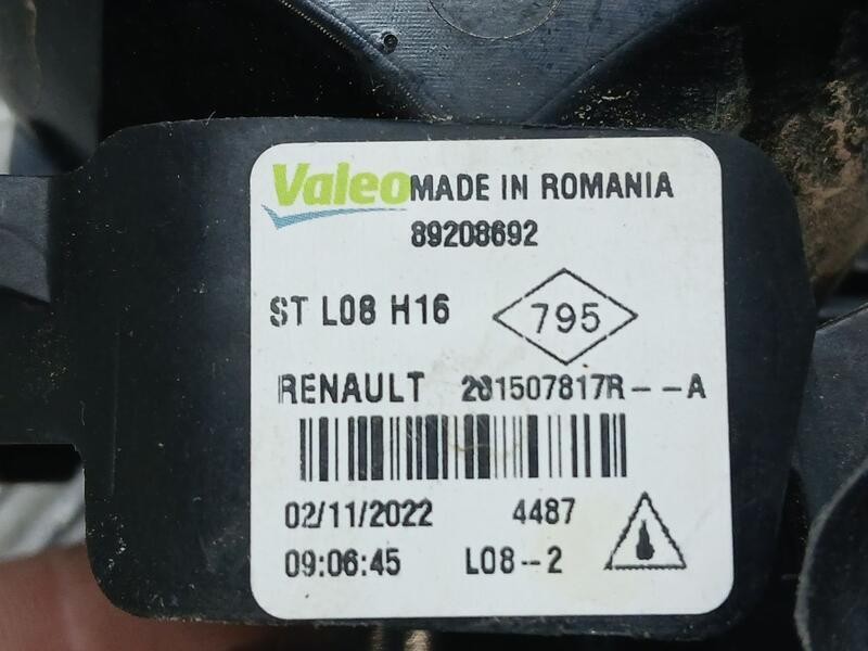 Recambio de faro antiniebla izquierdo para renault express furgoneta/monovolumen 1.5 blue dci 95 (f6ab) referencia OEM IAM 26150