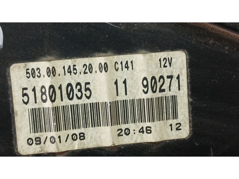 Recambio de cuadro instrumentos para fiat doblo monospace (119_, 223_) 1.9 jtd referencia OEM IAM 51801035  5030014520