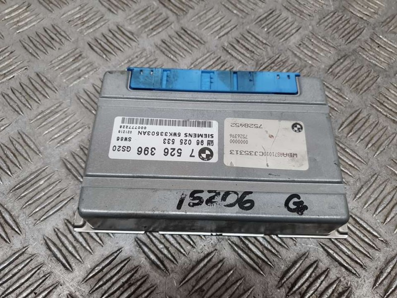 Recambio de centralita cambio automatico para bmw serie 3 berlina (e46) 320d referencia OEM IAM 7526396 5WK33503AN SIEMENS
