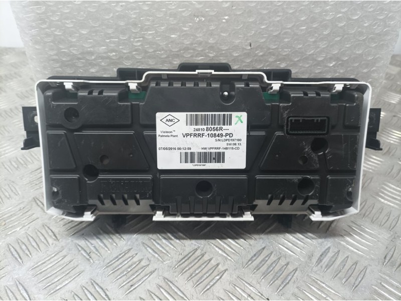 Recambio de cuadro instrumentos para renault captur limited referencia OEM IAM 248108056R VPFRRF10849PD VISTEON