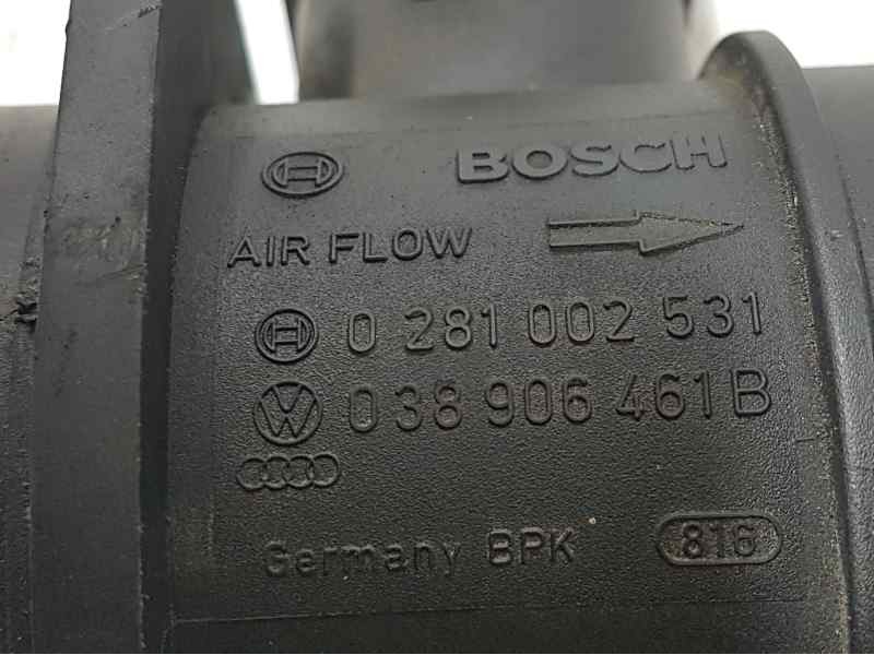 Recambio de caudalimetro para seat ibiza (6j5) ecomotive referencia OEM IAM 038906461B 0281002531 BOSCH