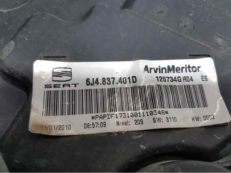 Recambio de elevalunas delantero izquierdo para seat ibiza (6j5) ecomotive referencia OEM IAM 6J4837401D  ELECTRICO