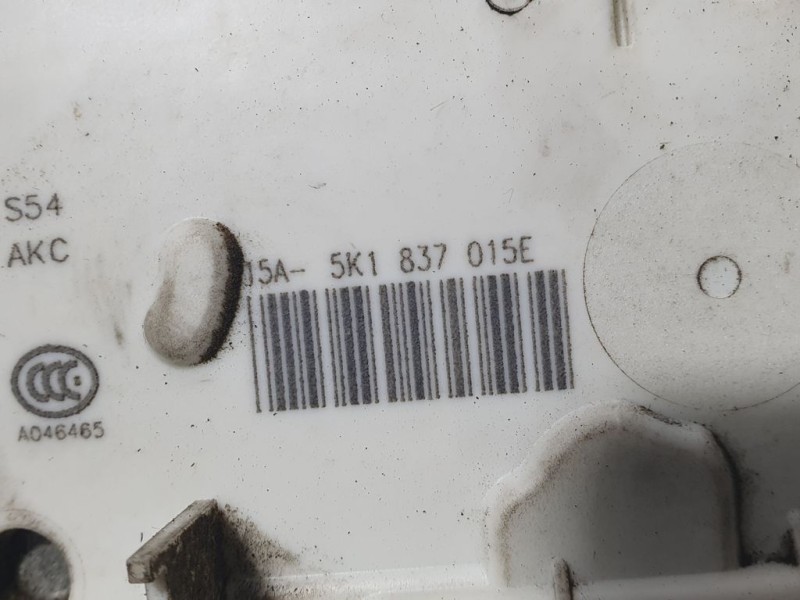 Recambio de cerradura puerta delantera izquierda para volkswagen polo (6r1) 5 puertas referencia OEM IAM 5K1937015E  