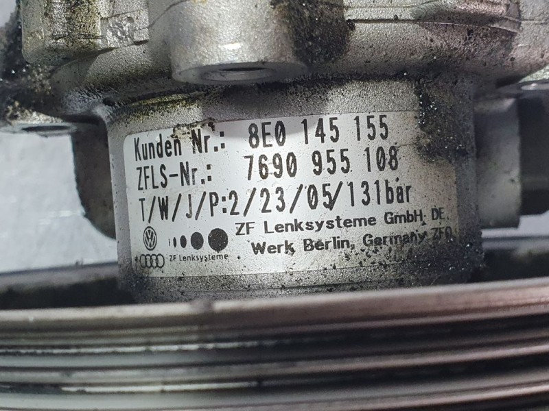 Recambio de bomba direccion para audi a4 berlina (8e) 2.5 tdi referencia OEM IAM 8E0145155 7690955108 ZF