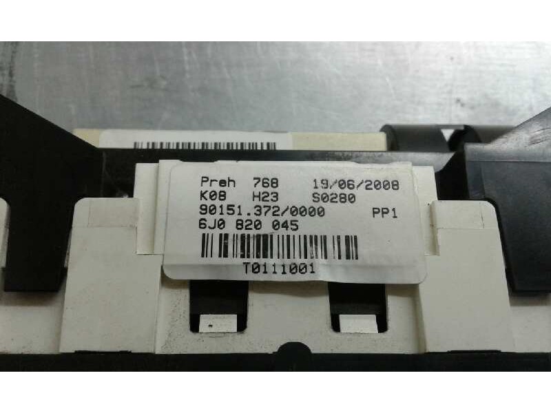 Recambio de mando calefaccion / aire acondicionado para seat ibiza (6j5) 1.4 16v referencia OEM IAM 901513720000 1000002257326 6