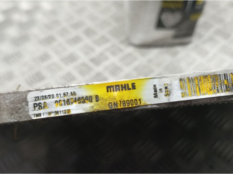 Recambio de condensador / radiador aire acondicionado para peugeot rifter access standard referencia OEM IAM 9816746580 GN789001