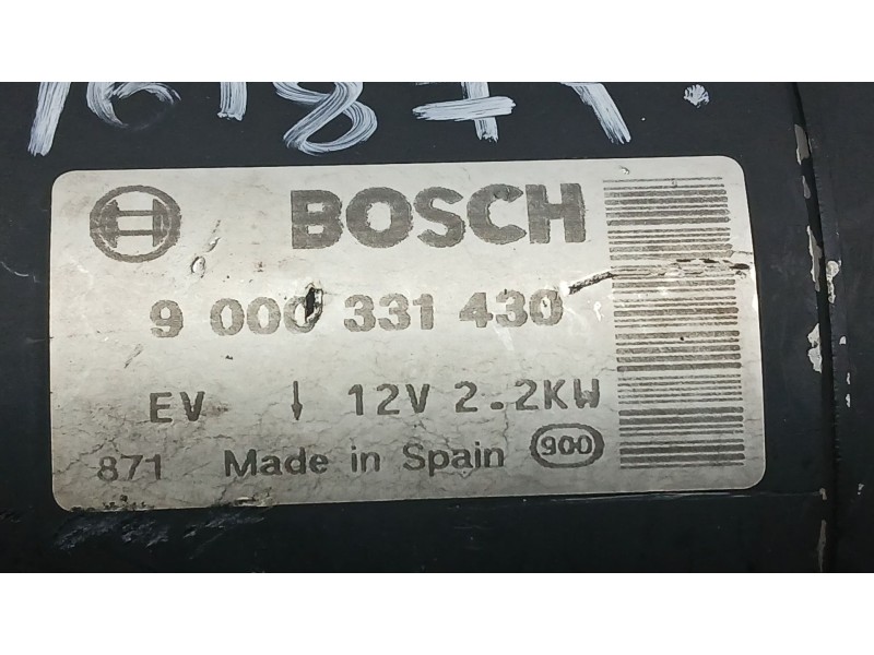 Recambio de motor arranque para nissan vanette cargo autobús (hc 23) 2.3 d referencia OEM IAM 9000331430 BOSCH 