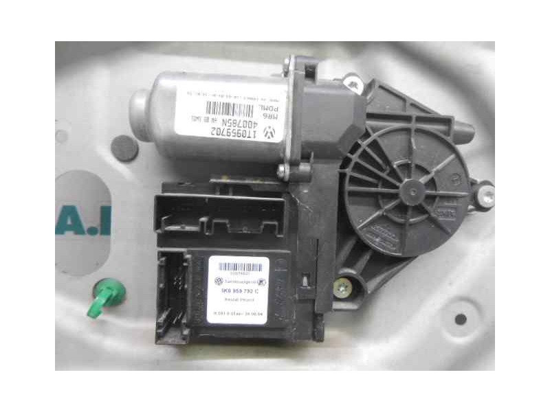 Recambio de elevalunas delantero derecho para volkswagen touran (1t1) trendline referencia OEM IAM 400785N 1T0959702 ELECTRICO