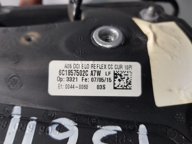 Recambio de retrovisor derecho para volkswagen polo (6r1) 5 puertas referencia OEM IAM 6C1857502C  ELÉCTRICO 6 CABLES