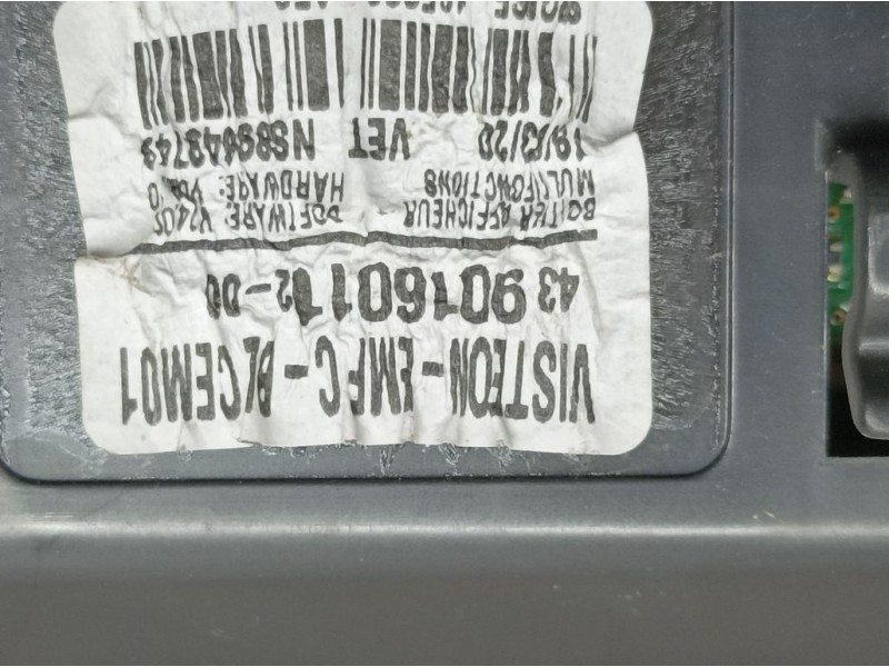 Recambio de sistema audio / radio para peugeot rifter access standard referencia OEM IAM NS89643749  VISTEON