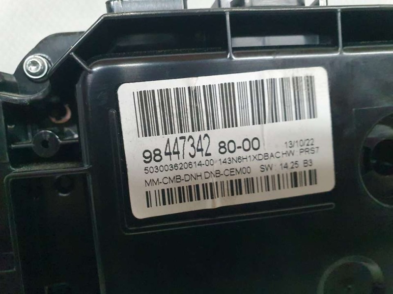 Recambio de cuadro instrumentos para peugeot 508 gt line referencia OEM IAM 9844734280 503003620614 